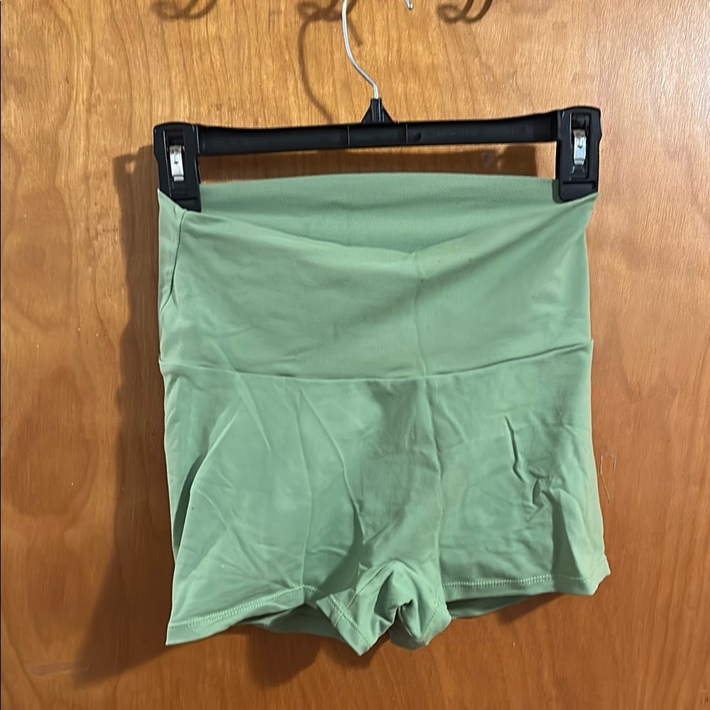 High Waisted, Scrunched Booty Shorts